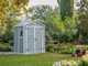 Keter Manor grau - Gartenhaus - mit Seitenfenster - 185x152x226 cm