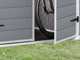Keter Manor grau - Gartenhaus - mit Seitenfenster - 185x152x226 cm