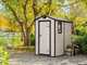 Keter Manor beige - Gartenhaus - mit Seitenfenster - 130x192x198 cm
