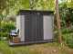 Keter Artisan grau - Gartenhaus - Mit Doppelt&uuml;r - 214x218x226 cm