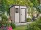 Keter Manor Pent beige - Gartenhaus - Mit Frontfenster - 183.5x111x200.5 cm