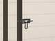 Keter Manor Pent beige - Gartenhaus - Mit Frontfenster - 183.5x111x200.5 cm