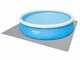 Bodenschutzmatten f&uuml;r Pool 78 x 78 cm, grau &ndash; Bestway