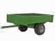 Francini FQ6 - Anh&auml;nger f&uuml;r Traktor aus Stahl - 150x110(h 25 cm)