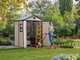 Keter Manor beige - Gartenhaus - mit Seitenfenster - 185x152x226 cm