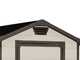 Keter Manor beige - Gartenhaus - mit Seitenfenster - 185.8x236.8x227 cm