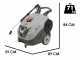 COMET NEW SCOUT 150 Extra - Hei&szlig;wasser-Hochdruckreiniger - 150 bar max - 540 l/h