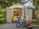 Keter Factor beige - Gartenhaus - mit Seitenfenster - 256.5x255x243 cm