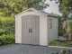 Keter Factor beige - Gartenhaus - mit Seitenfenster - 256.5x255x243 cm