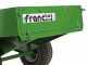 Francini FQ4 - Anh&auml;nger f&uuml;r Rasentraktor aus Stahl - 120x90(h 25 cm)