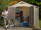 Keter Factor beige - Gartenhaus - Seitenfenster - 256.5x182x243 cm