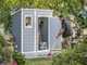 Keter Manor Pent grau - Gartenhaus - mit Seitenfenster - 183.5x111x200.5 cm