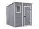 Keter Manor Pent grigio - Gartenhaus - Mit Frontfenster - 183.5x185x200 cm