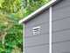 Keter Manor Pent grigio - Gartenhaus - Mit Frontfenster - 183.5x185x200 cm