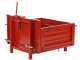 Francini P 100 - Heckcontainer f&uuml;r Traktor - Kippbar - 3 &ouml;ffenbare Heckklappen