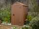 Keter Darwin braun - Gartenhaus Schuppen - 123.8x117x205.1 cm