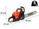 Benzin-Motors&auml;ge Echo CS4010ES - Schwert 39 cm