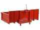 Francini P 190 - Heckcontainer f&uuml;r Traktor - Kippbar - 3 &ouml;ffenbare Heckklappen