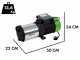 Ribimex PRMCA5 - Elektrische selbstansaugende Gartenpumpe - 5 Turbinen - 1450 W