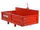 Francini P 150 - Heckcontainer f&uuml;r Traktor - Kippbar - 3 &ouml;ffenbare Heckklappen