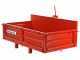 Francini P 130 - Heckcontainer f&uuml;r Traktor - Kippbar - 3 &ouml;ffenbare Heckklappen