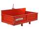 Francini P 170 - Heckcontainer f&uuml;r Traktor - Kippbar - 3 &ouml;ffenbare Heckklappen