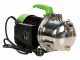 Ribimex PRGJET101I Jet Inox - Elektrische selbstsaugende Gartenpumpe - 970 W