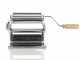 Imperia iPasta T.2/6,5 mm - graue silbere manuelle Nudelmaschine Classica