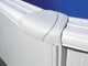 Gre Fidji Oval 610x375x120cm - Ovaler Stahlwandpool