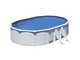 Gre Fidji Oval 610x375x120cm - Ovaler Stahlwandpool