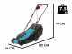 Gardena PowerMax 1100/32 - Elektro Rasenm&auml;her - 1100 W - Schnitt 32 cm