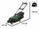 Bosch AdvancedRotak 36V-44-750- Akku-Rasenm&auml;her - 44 cm Schnittbreite  - 2x 36V 4Ah