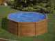 Gre Pacific rund &Oslash;300 x 120 cm - Oberirdischer Stahlpool