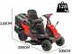 GeoTech-Pro RM 75-660 CSM - Aufsitzrasenm&auml;her mini-rider - 66cm Schnittbreite - E-Starter