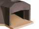 Linea VZ Ercolano - Einbau-Holzbackofen mit Backraum 107x160 cm - Backkapazit&auml;t 8 Pizzas