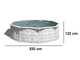 Gre Finlandia Rund &Oslash;300 x 120 cm - Oberirdischer Stahlpool