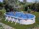 Gre Atlantis Oval 915x470x132cm - Oberirdischer Stahlpool