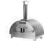 Quattro Stagioni Holzbackofen f&uuml;r Pizza - Farbe: Anthrazit - f&uuml;r 1 Pizza