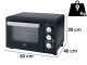 DCG MBN35 - Miniofen mit Umluftfunktion 35 lt