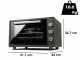 Girmi FE37 Grancotto Minibackofen 37 lt 1500W