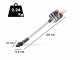 Girmi AP91 - Kabelloser Akku-Staubsauger - Lithium-Akku 22.2 V/ 2.5 Ah