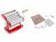 Imperia iPasta T.2/6,5 mm Rot - Manuelle Nudelmaschine aus Edelstahl