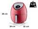 Ariete 4618/01 Airy Fryer XXL rot- Hei&szlig;luftfritteuse