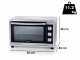 Ariete Bon Cuisine 450 - Minibackofen mit Drehspie&szlig; - 45 lt 1800W