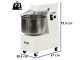 Mixer 1500 S Spiralkneter - 12 kg - 1 Geschwindigkeit