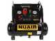 Nuair Siltek TB 6  - Schallged&auml;mpfter tragbarer elektrischer Kompressor - 1.5 PS - 6 l &ouml;lfrei