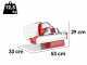 Berkel Home Line Plus 200 mattrot - Aufschnittmaschine mit 195 mm Klinge