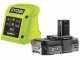 Ryobi RY18HT50A-120 Akku-Heckenschere - S&auml;geblattl&auml;nge 50 cm - 18 V 2,0 Ah