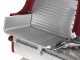 Berkel Home Line Plus 250 mattrot - Aufschnittmaschine Messer 250 mm