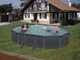 Gre Granada Ovale 610x375x132cm - Stahlwandpool